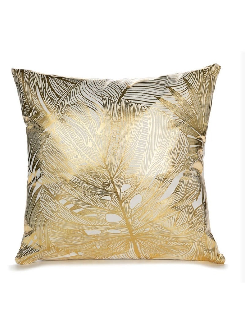 4-Piece 45 × 45 cm (18 × 18 Inch) Modern Decorative Cushion Cover Set | Sofa Pillow Covers for Living Room, Car & Bed - Image 5